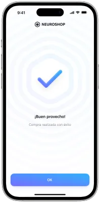 Compra completada con éxito