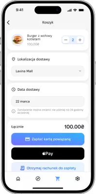 Mobile application - cart