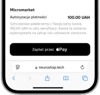 Mobile with payment app