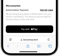 Mobile with payment app